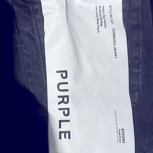 PURPLE BRAND Jean jacket ( blue sky inn) made by purple blue sky in size large